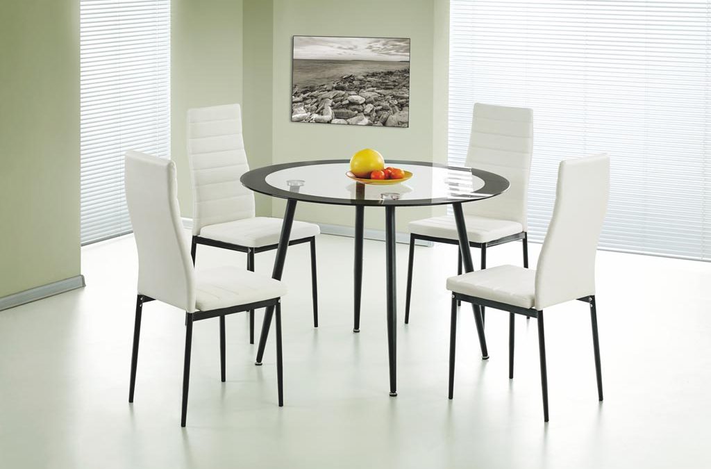 Acodia Dining Set Clear Glass
