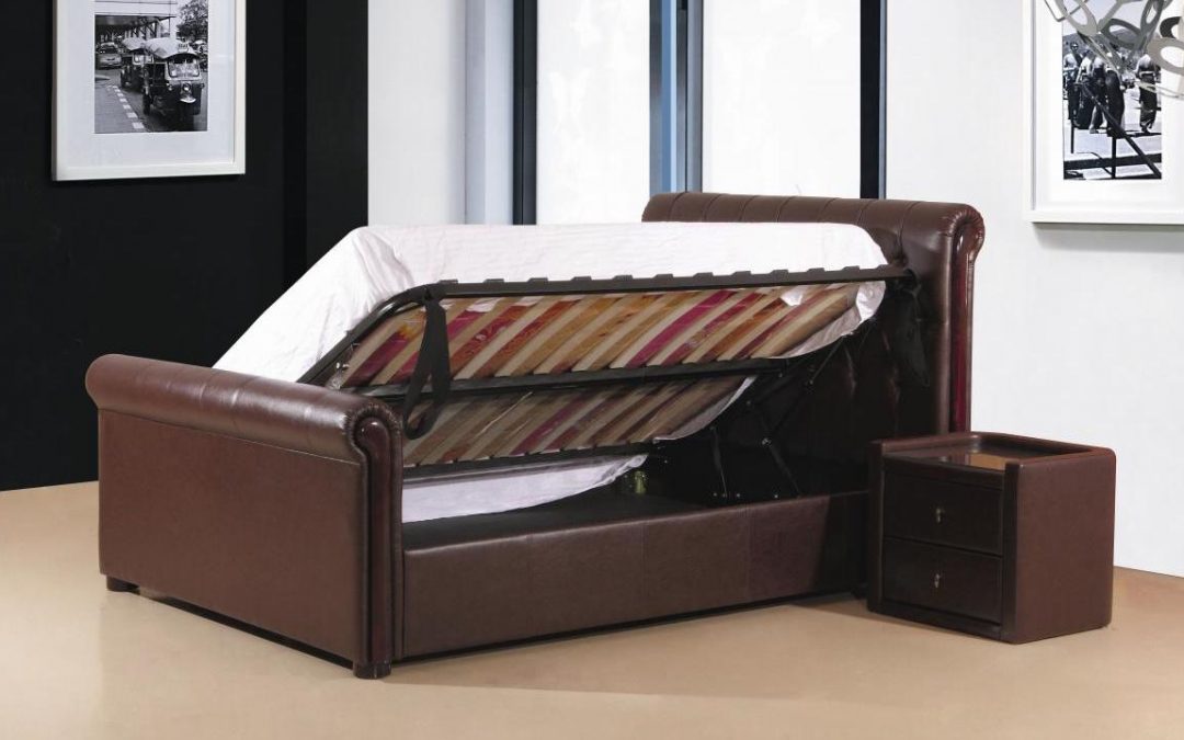 Caxton PU Storage Bed