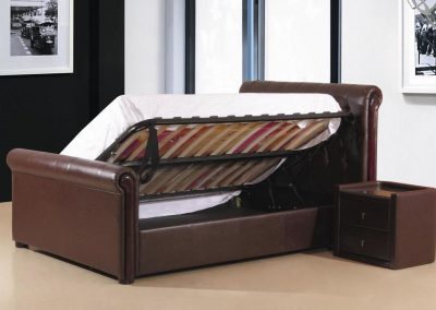 Caxton PU Storage Bed