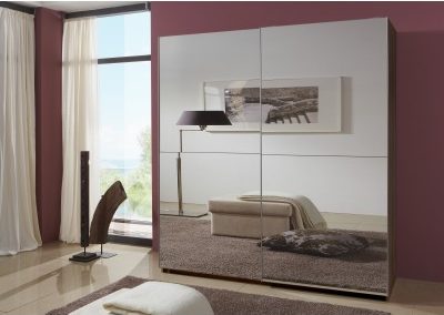 Diva125 Mirrored Sliding Wardrobe