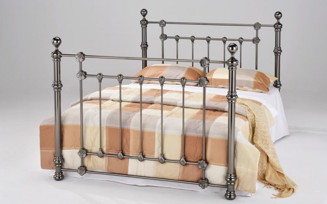 Elanor Black Nickel Bed