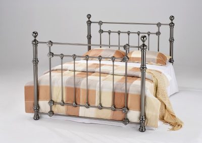 Elanor Black Nickel Bed