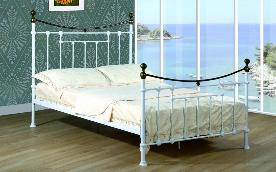 Elizabeth Antique Brass Bed