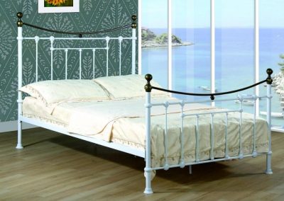 Elizabeth Antique Brass Bed