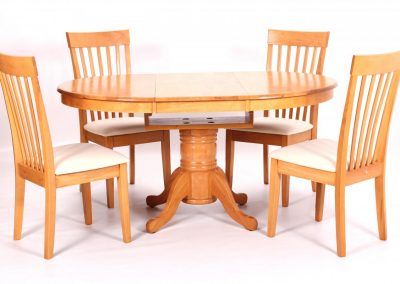 Leicester Dining Set Light Oak