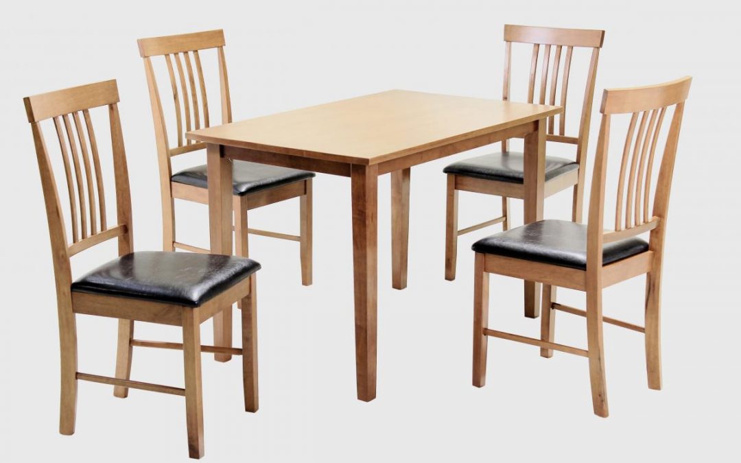 Massa Small Dining Set Solid Rubberwood