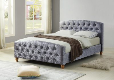 Millbrook Crushed Velvet Bed