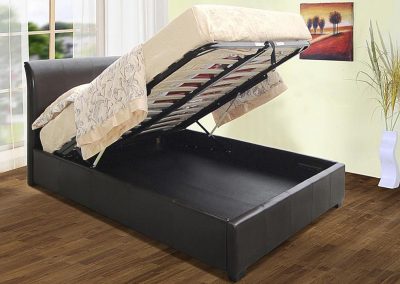 Savona PU Storage Bed