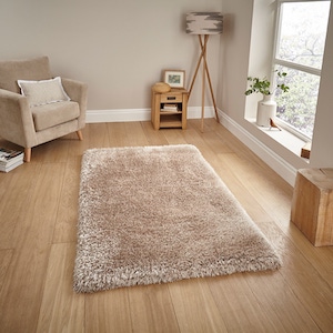 shaggy montanta beige rug