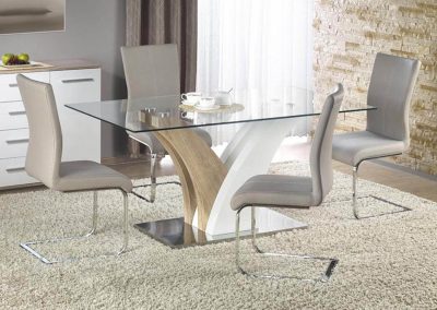 Simone Dining Set High Gloss