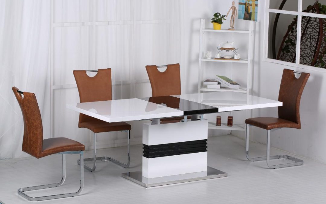 Vienna Dining Set High Gloss