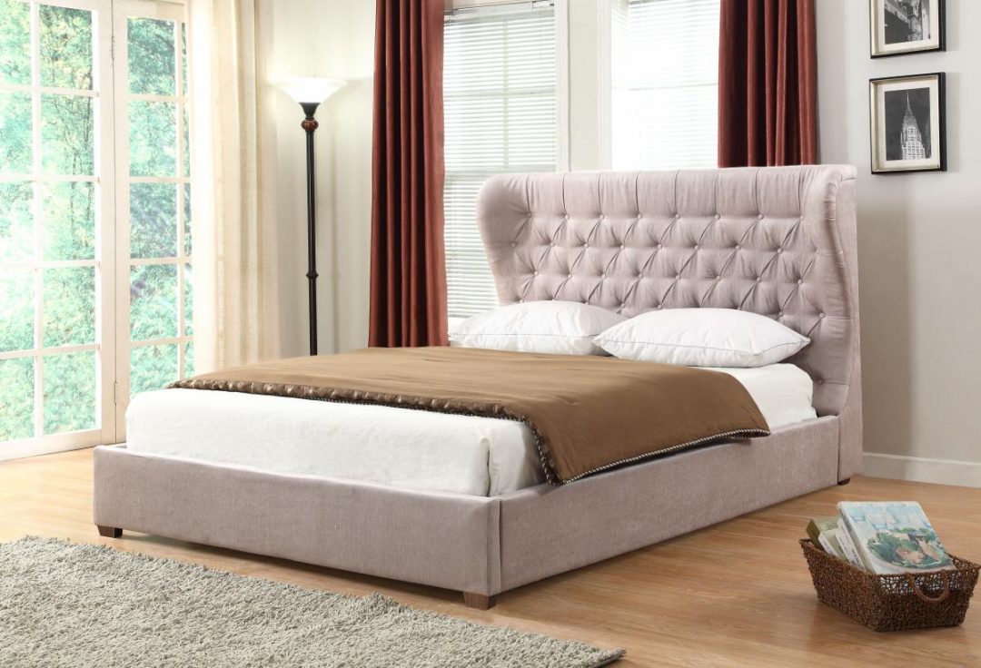 Willowbank Mink Fabric Bed