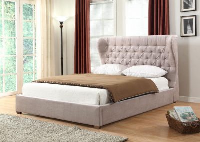 Willowbank Mink Fabric Bed